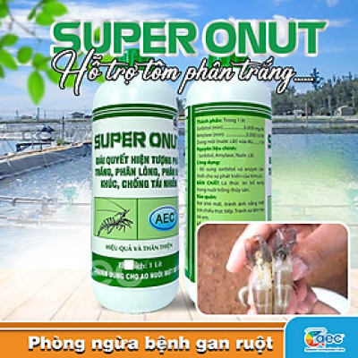 Chế phẩm thảo dược Super Onut – Duy trì hệ vi sinh cho tôm cá