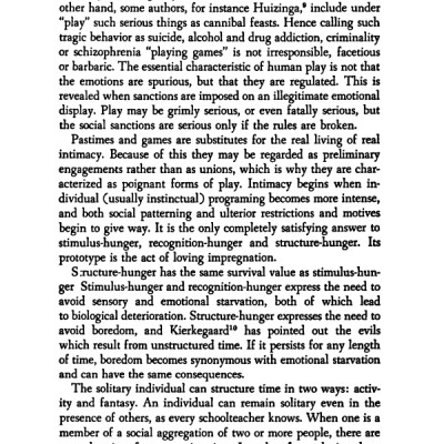 Games People Play: The Psychology of Human Relationships