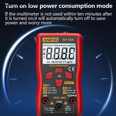 Đèn Ốp Trần Đồng Hồ Đo Điện Vạn Năng Tự Động Thông Minh Aneng - Cao Cấp, Đo Không Cần Chỉnh Thang