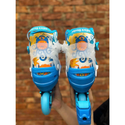 [TẶNG ĐẦY ĐỦ BẢO HỘ] Giày Patin Trẻ Em Flying Eagle L6 Lumos Bản Đặc Biệt - Có 8 Bánh Đèn Sáng