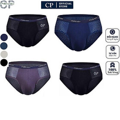 Hộp 4 quần lót nam, sịp tam giác nhật bản thông hơi,kháng khuẩn hàng đẹp tại shop 