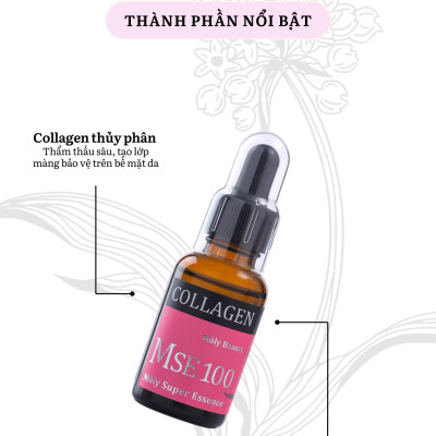 MSE100 Super Essence CO - Tinh chất tái tạo đàn hồi da Collagen 30ml - Mōly Beauty