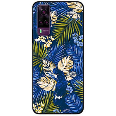 Ốp lưng dành cho Vivo Y51 (2020) / Y31 (2020) mẫu Họa Tiết Hoa Xanh Dương