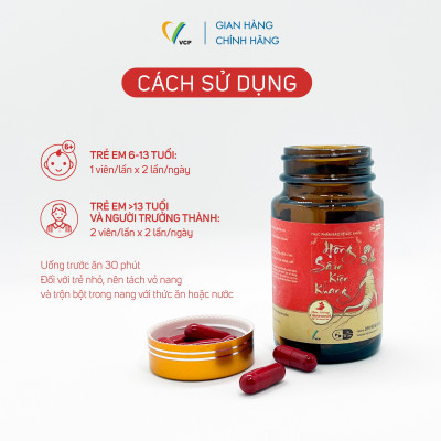 [Combo 2 hộp quà] TPBVSK HỒNG SÂM KIỆN KHANG - Hỗ trợ tăng cường sức đề kháng, giảm mệt mỏi, tăng cường sức khỏe