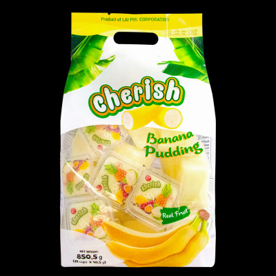 Thạch Pudding Cherish Vị Chuối 850,5G