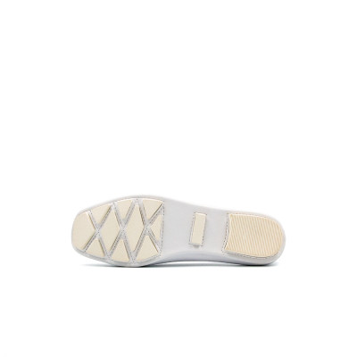 Giày Búp Bê Nữ Trắng Trơn Tomoyo TMW20407