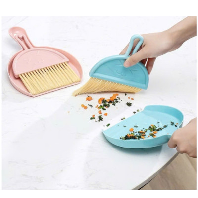 Bộ Chổi Và Xẻng Quét Tròn Mới - Quét Bàn Thờ, VĂN PHÒNG - Chổi Và Ki Quét Bụi Mini Hốt Rác Vệ Sinh Nhà Cửa - Hàng Chính Hãng MINIIN
