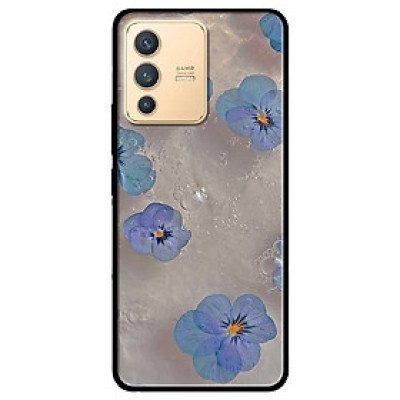 Ốp lưng dành cho Vivo V23 5G / S12 - Vivo Y15s / Y15A - Hoa Xanh Trong Nước