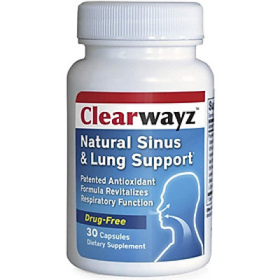 Thực phẩm hỗ trợ hô hấp Clearwayz - Tăng Đề Kháng - Sức Khoẻ Đường Hô Hấp: Hỗ trợ bệnh hen suyễn, Xoang, phổi, Ngáy ngủ, Sức khỏe mũi, Cải thiện đường thở