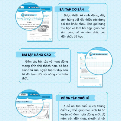 Bài Tập Bổ Trợ Tiếng Việt Cơ Bản Và Nâng Cao Lớp 1 - Tập 2