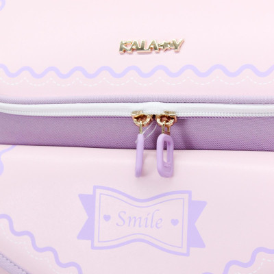 Ba Lô Chống Gù - Kala Y TC2587_BT.0039 - Màu Tím Oải Hương - Tặng Kèm Túi Vải