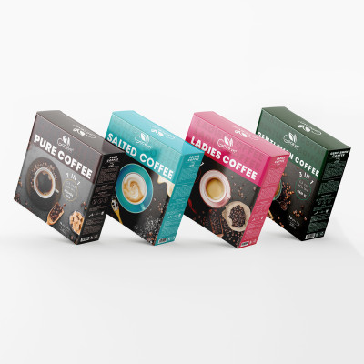 Salted Coffee Goce - Cafe Muối hòa tan 4 trong 1 - 300g (15 gói x 20g)