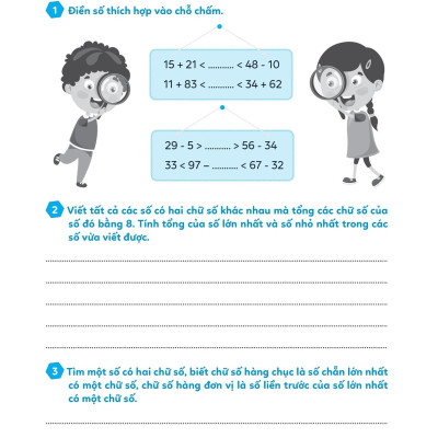 Bài Tập Bổ Trợ Toán Cơ Bản Và Nâng Cao Lớp 2 - Tập 1