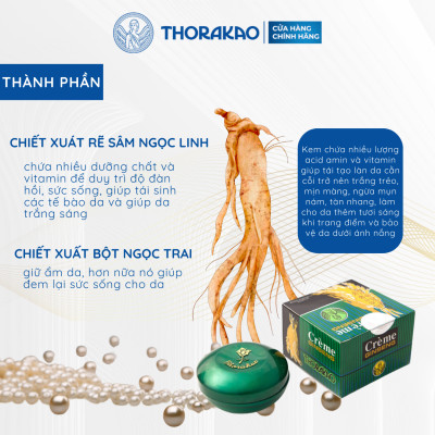 Kem Sâm Thorakao Tái Tạo Da Sáng Khỏe 7G