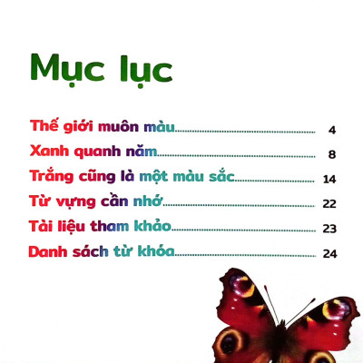 Thiên Nhiên Quanh Bé - Sắc Màu Thiên Nhiên