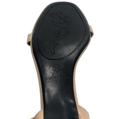 Sandal cao gót nữ quai ngang hot trend  trẻ trung 20824