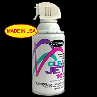 Chai tẩy bụi dạng áp suất hơi thổi sạch các lớp bụi bám cho các bề mặt tiếp xúc nhỏ hoặc các vi mạch Sprayway 805 Made In USA