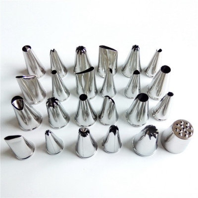 Bộ 24 đuôi bắt bông kem – Bộ dụng cụ làm bánh kem – Mã số 1035