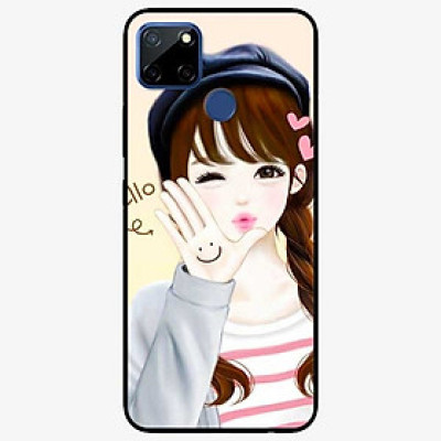 Ốp lưng dành cho Realme C12 mẫu Hello Em Gái