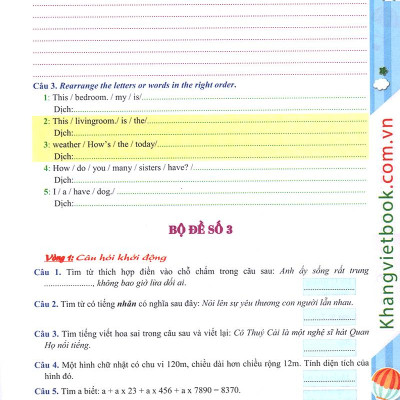 Em Muốn Thành Trạng Nguyên Nhỏ Tuổi (Lớp 4)