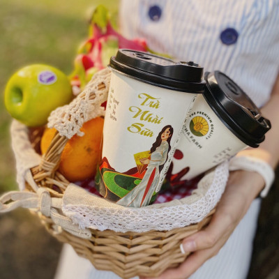 TRÀ SỮA GẠO NHẬT RANG TACHA FARM