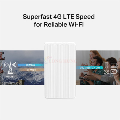 Bộ phát Wifi 4G LTE Mercusys 300Mbps MB112-4G - Hàng chính hãng
