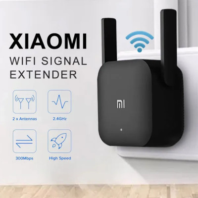 Bộ kích sóng Mi WIF Range Extender Pro | Chuẩn N 300Mbps | Băng tần 2.4Ghz | Bản quốc tế | Bảo hành 18 tháng | Hàng Chính Hãng