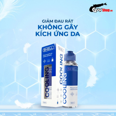 Gel bôi trơn mát lạnh - Shell Cooling - Chai 100ml