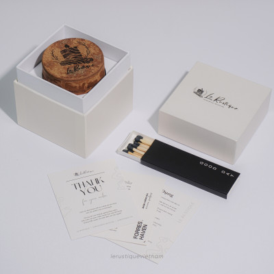 Set Quà Tặng Nến Thơm Trị Liệu Le Rustique Phiên Bản Special - 9 Mùi Hương - Nến Thơm Cao Cấp - An Toàn Sức Khỏe - 100g