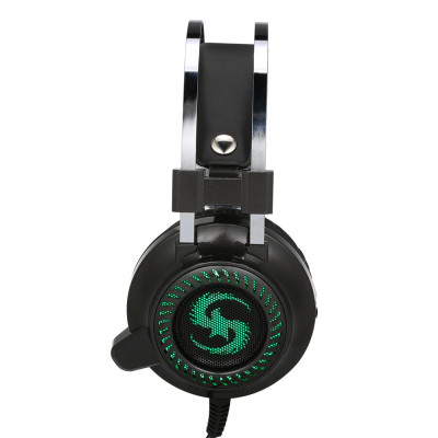 Tai nghe chơi game KUBITE T2  âm thanh nổi bass với micrô LED Light 3,5 mm có dây cho máy tính để bàn 