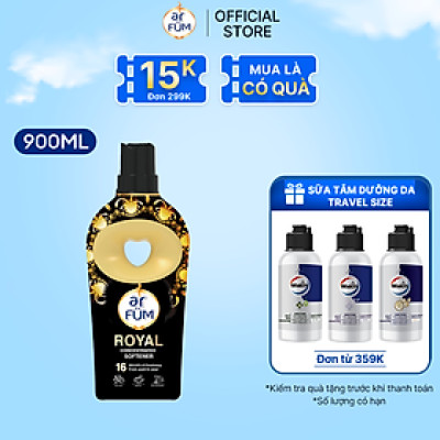Nước Xả Vải Đậm Đặc ar FÜM Một Lần Xả Hương Nước Hoa Cao Cấp (900ml-1L)