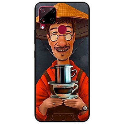 Ốp lưng dành cho Realme C15 mẫu Cà Phê Phin