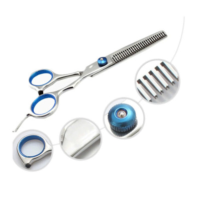 Bộ Kéo Cắt Tỉa Tóc Chuyên Nghiệp Cho Gia Đình Salon Barber Học Viên Sang Trọng Bằng Thép Không Gỉ Lưỡi Sắc Bén Cao Cấp HAND MADE Nam Nữ Tiện Lợi