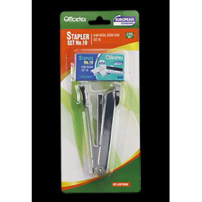 Combo bấm kim Officetex /OT-CST006 (1 bấm kim, 1 hộp kim bấm)