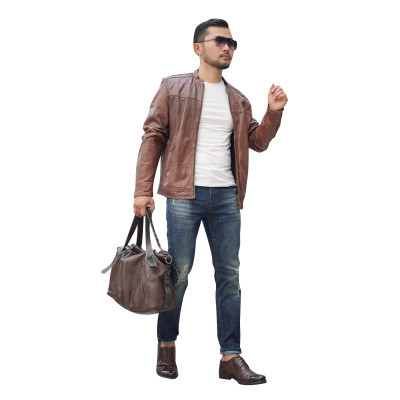 Quần Jeans Nam Rách Gối Cao Cấp HUNTER X-RAYS Form Slim Thun Màu Xanh  D38