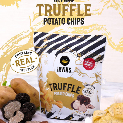 Khoai tây chiên nấm truffle IRVINS 70g