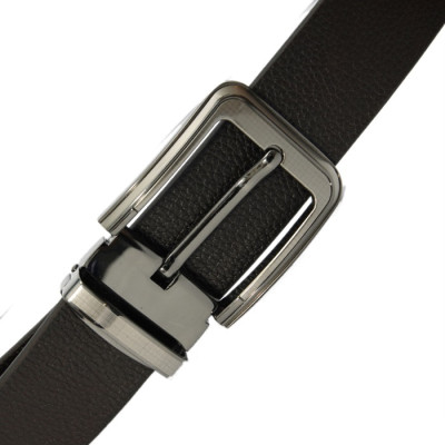 Thắt lưng nam Huy Hoàng da bò đầu kim 4P màu trắng, đen, nâu HC4107-08-09