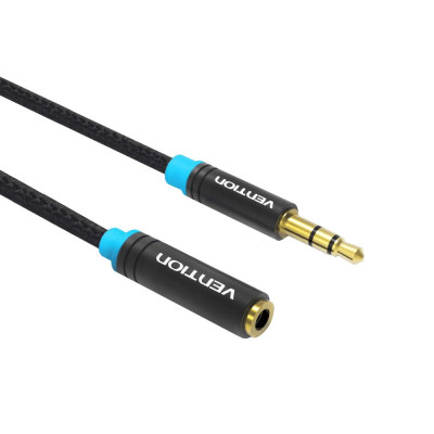 cáp mở rộng âm thanh 3,5 mm Male to Female AUX cho điện thoại thông minh trên ô tô PC MP3 VENTION