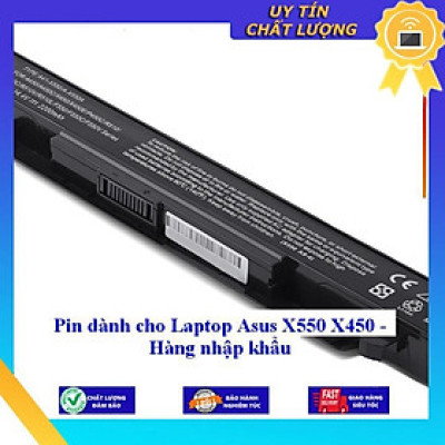 Pin cho Laptop Asus X550 X450 - Hàng nhập khẩu MIBAT118