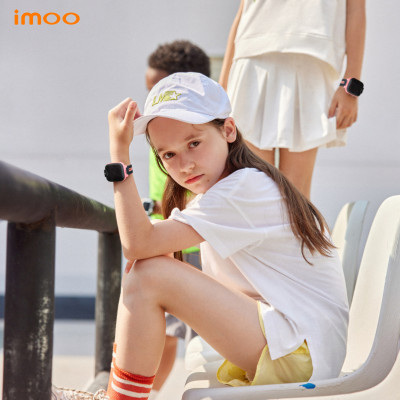 Đồng Hồ Điện Thoại Thông Minh Cho Trẻ Em imoo Z1 Màu Hồng Gọi video | Định vị | Nhắn tin - Hàng Chính Hãng