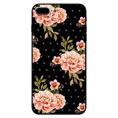 Ốp lưng dành cho iPhone 7 / iPhone 8 - iPhone Se 2020 - 7 Plus / 8 Plus mẫu Họa Tiết Hoa Cam