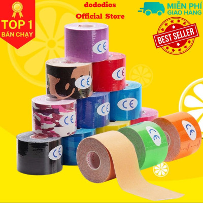 Băng keo dán cơ thể thao dododios chất liệu cao cấp chống chấn thương, bảo vệ trong quá trình tập gym