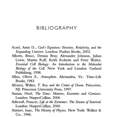 A Short History of Nearly Everything