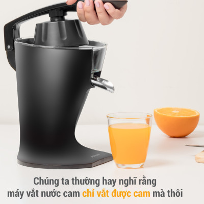 Máy vắt cam Lock&Lock EJJ256BLK 85W - Hàng chính hãng