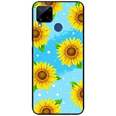 Ốp lưng dành cho Realme C15 mẫu Họa Tiết Hoa Vàng 2