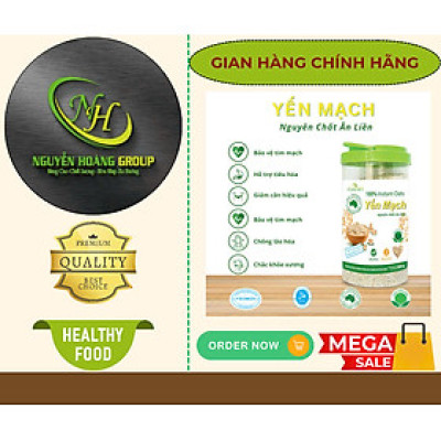 Yến Mạch Úc Nguyên Chất Hủ 800g Xuân An( Tặng YM gói 350g)