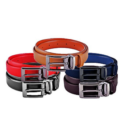 HJ5104-05-06-07-08 - Dây thắt lưng nữ Huy Hoàng 2,5P màu da, đen, đỏ, nâu, xanh