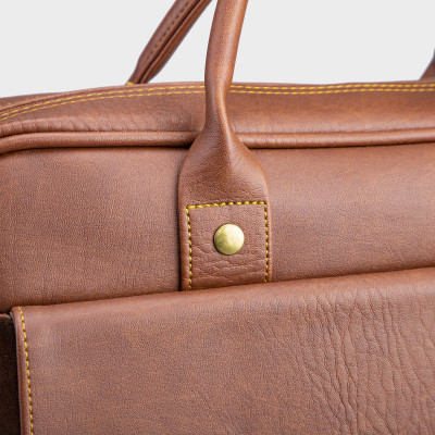 Cặp công sở Trita ( Thời trang nam đựng vừa laptop 14 inch - Cặp da TCA6 )