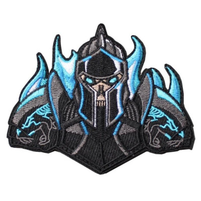 Patch_miếng dán velcro vải hiệp sỹ bóng đêm_chiến binh_chiến thuật