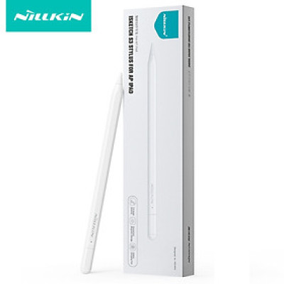 Bút cảm ứng Nillkin iSketch S3 cho iPad có độ nhạy nghiêng, Bút cảm ứng iPad cho iPad 10/9/8/7/6, iPad Pro 11, iPad Pro 12.9, iPad Mini 6/5 và iPad Air 6/5/4/3, Hợp kim nhôm , Đính kèm nam châm - Hàng Chính Hãng